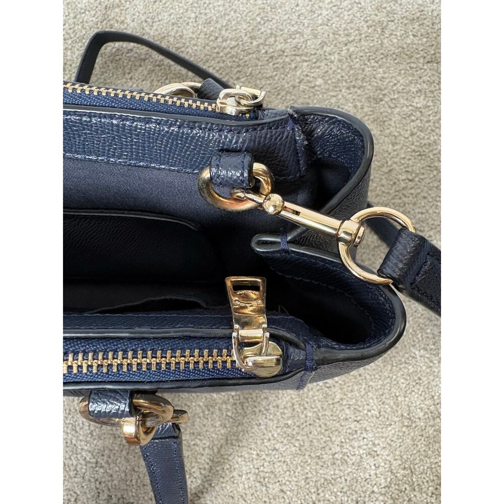 Coach Navy Christie Carry- All Handbag - Picture 5 of 14